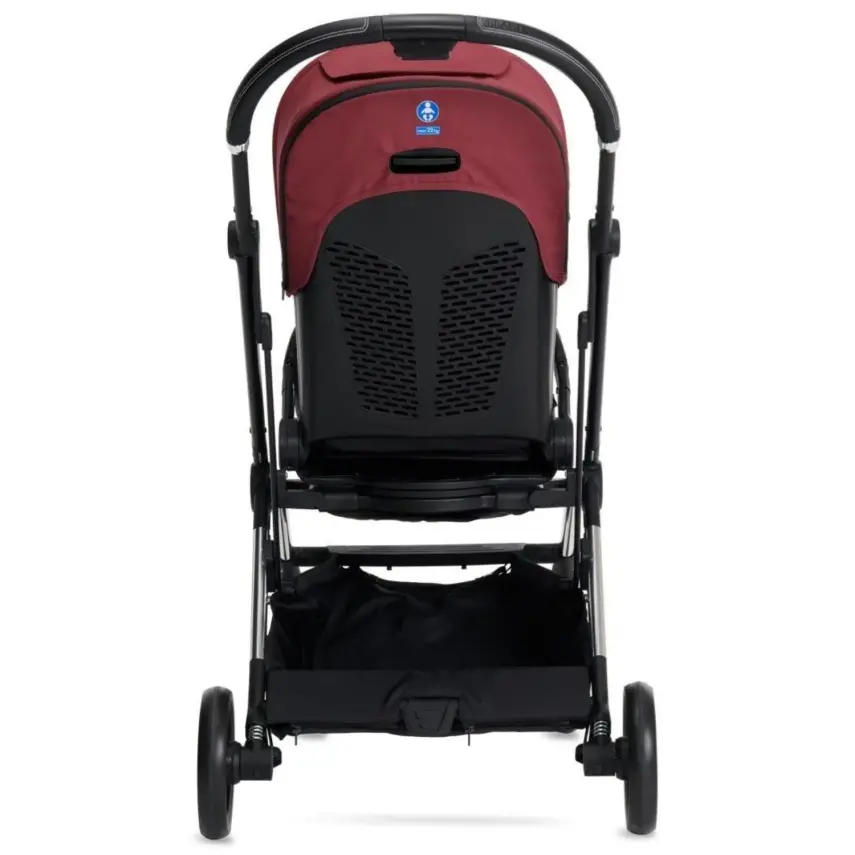 Kraft Tokyo Çift Yönlü Kullanılabilen 360 Travel Sistem Bebek Arabası Burgundy - 9