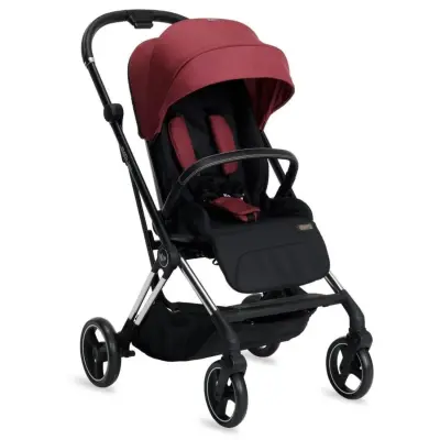 Kraft Tokyo Çift Yönlü Kullanılabilen 360 Travel Sistem Bebek Arabası Burgundy - 5