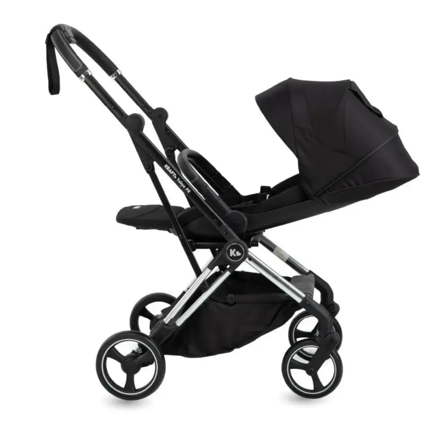 Kraft Tokyo Pr Çift Yönlü Kullanılabilen Travel - Seyahat Sistem Bebek Arabası Navy Blue - 4