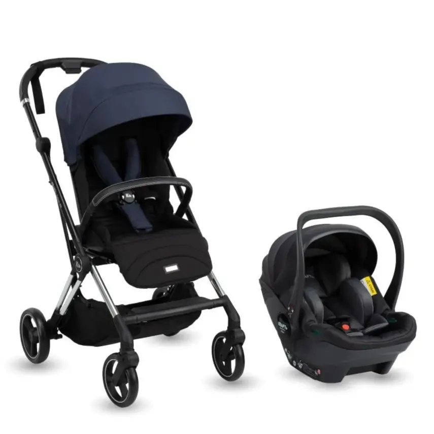 Kraft Tokyo Pr Çift Yönlü Kullanılabilen Travel - Seyahat Sistem Bebek Arabası Navy Blue - 6