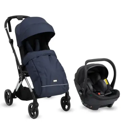 Kraft Tokyo Pr Çift Yönlü Kullanılabilen Travel - Seyahat Sistem Bebek Arabası Navy Blue - 7