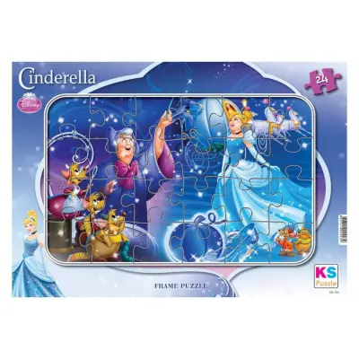Ks Games 24 Parça Cinderella Frame Puzzle