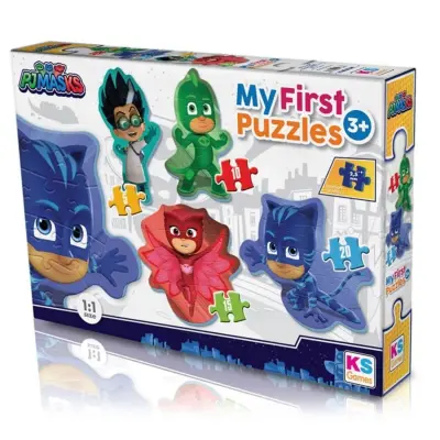 Ks Games Pj Masks MyFirst Cut Out Puzzles 4in1