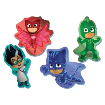 Ks Games Pj Masks MyFirst Cut Out Puzzles 4in1 (1)