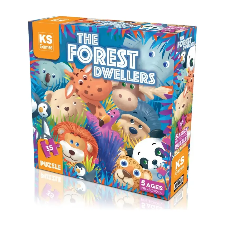 Ks Games The Forest Dwellers Puzzle 35 Parça - 1