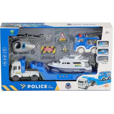 Kutulu 4-Araçlı Taşıyıcı Tır Seti