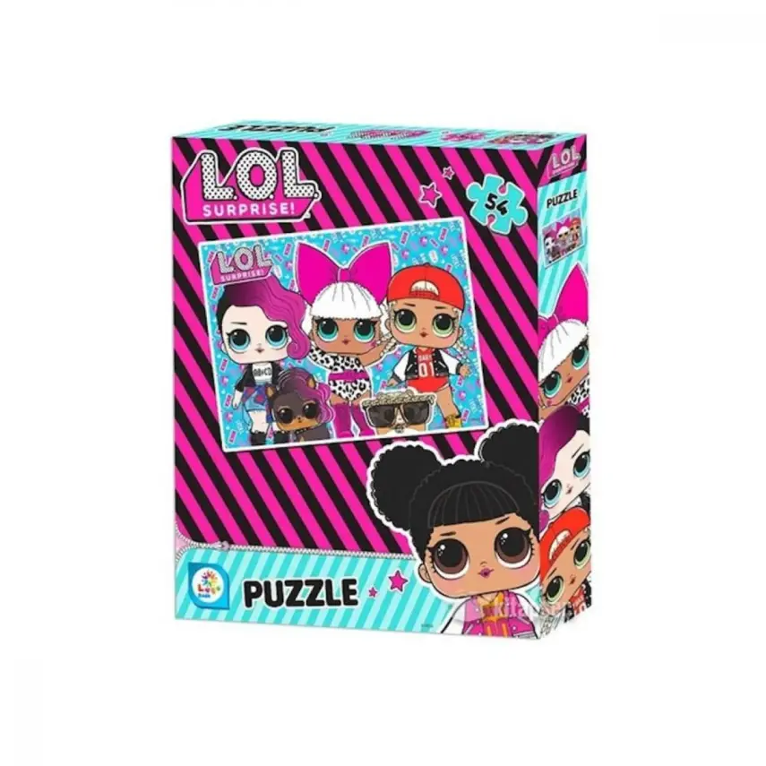 Laço Kids Lol 54 Parça Kutu Puzzle - 3