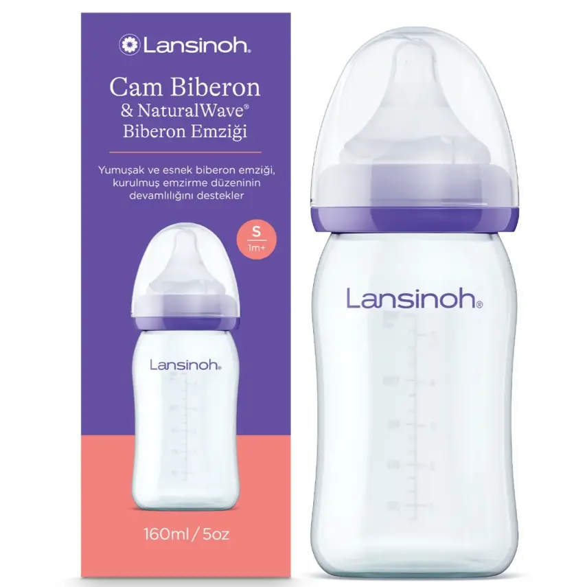 Lansinoh Cam Biberon 240 ml - 1