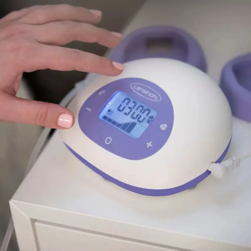 Lansinoh Çiftli Elektrikli Göğüs Pompası+ Süt Saklama Poşeti 50li - 4