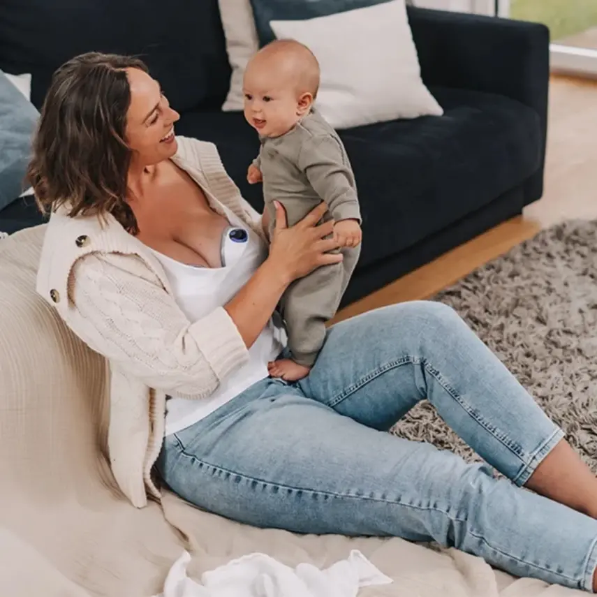 Lansinoh Giyilebilir Çiftli Göğüs Süt Sağma Pompası - 21