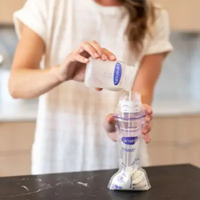 Lansinoh Kompakt Tekli Elektrikli Göğüs Pompası+ Süt Saklama Poşeti 50li - 8