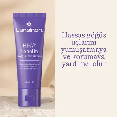Lansinoh Lanolin Göğüs Ucu Kremi 40 ml x 3 Adet - 2