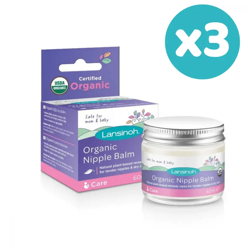 Lansinoh Organik Göğüs Ucu Balmı 60 ml x 3 Adet - 6
