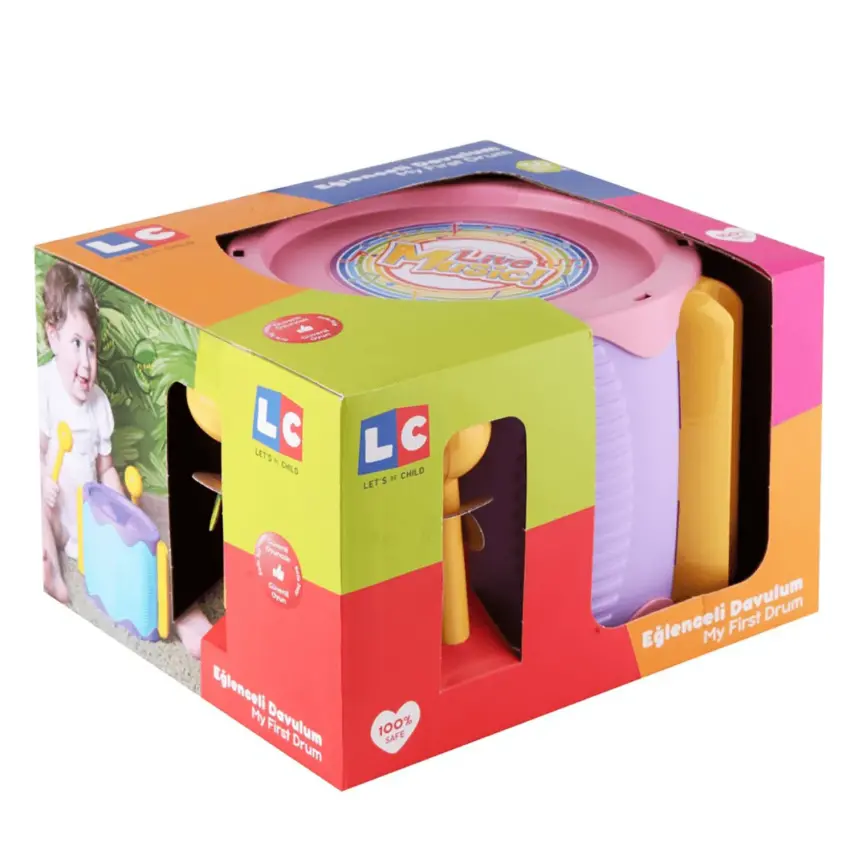 Lc Oyuncak Müzik Aleti Eğlenceli Davul | Hızlı Kargo