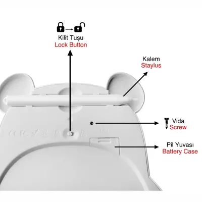 LC Panda Çizim Tableti 8,5" - 2