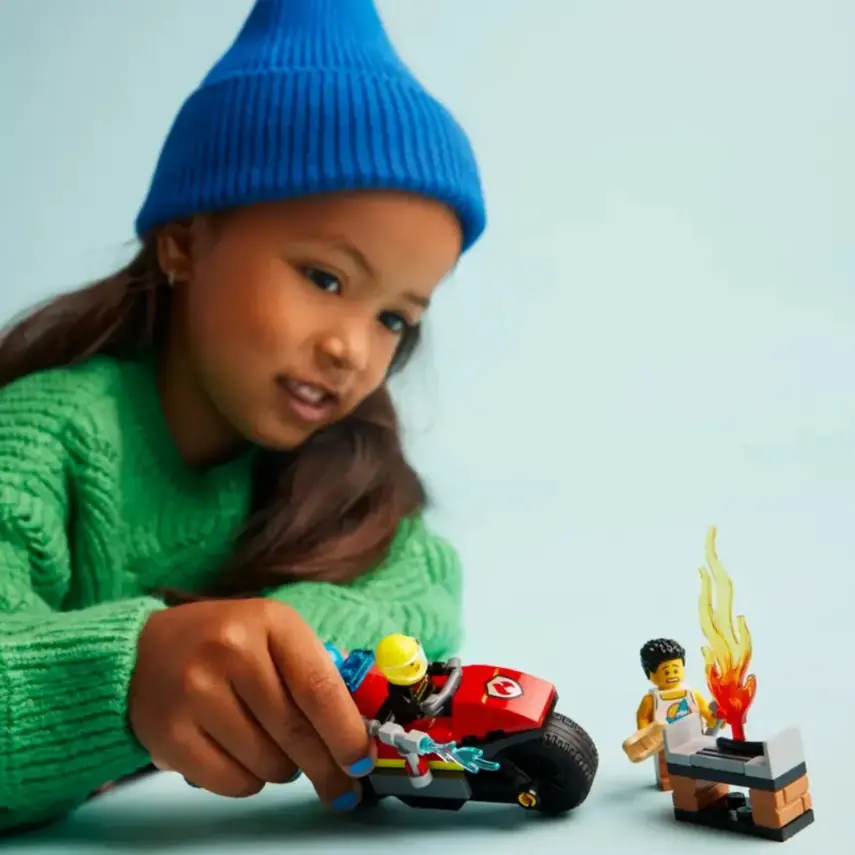 LEGO City İtfaiye Kurtarma Motosikleti 60410  - 6