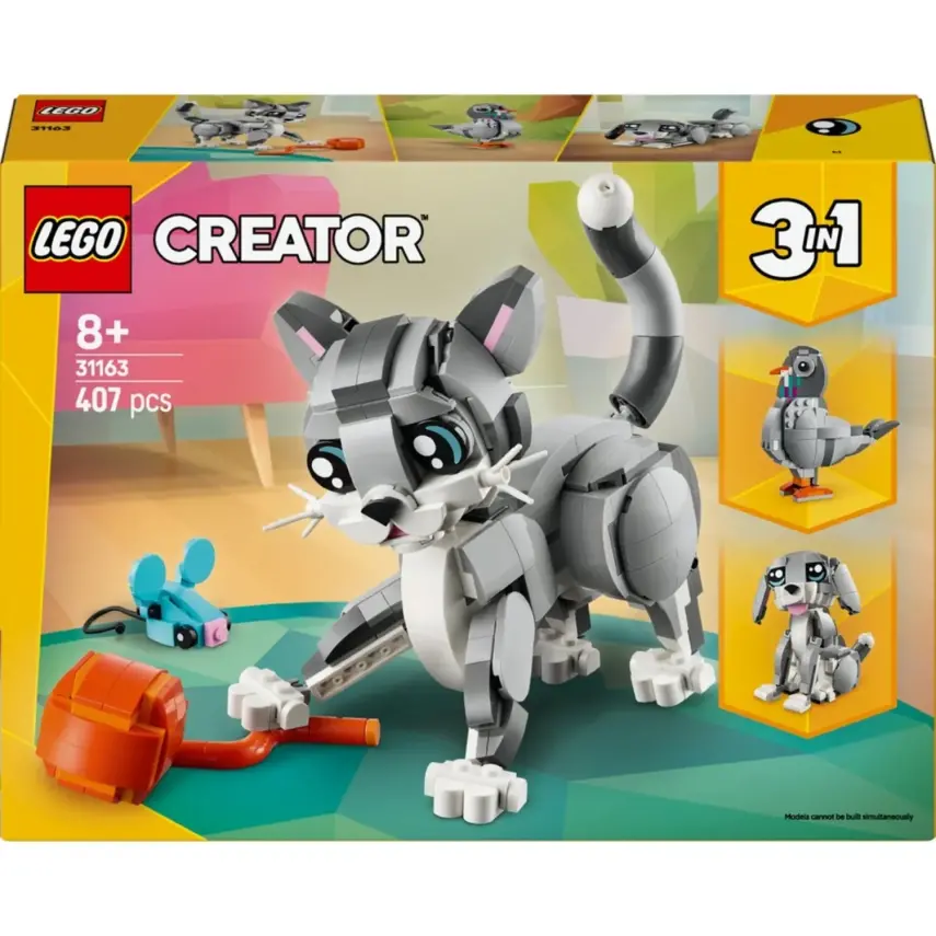 LEGO Creator 3’ü 1 Arada Oyunbaz Kedi 31163 - 5