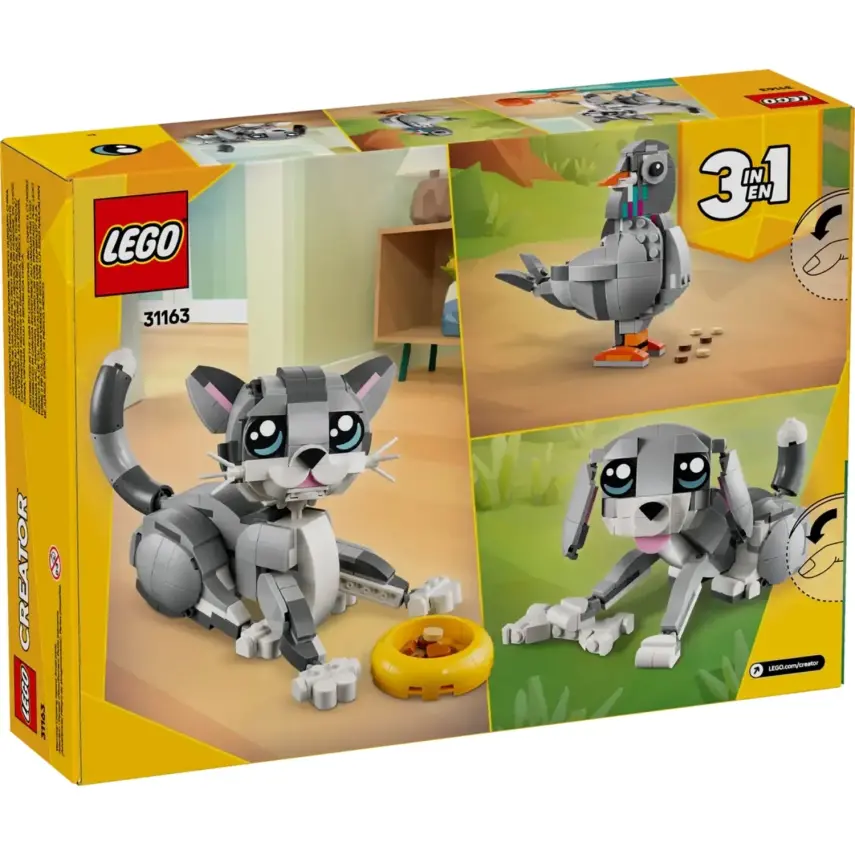 LEGO Creator 3’ü 1 Arada Oyunbaz Kedi 31163 - 1