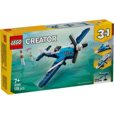 LEGO Creator 3’ü 1 Arada Uçak: Yarış Uçağı 31160