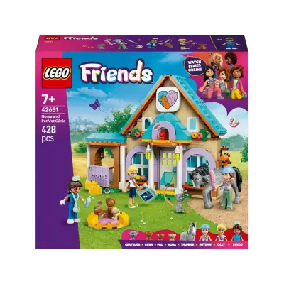 LEGO Friends At ve Evcil Hayvan Veteriner Kliniği 42651