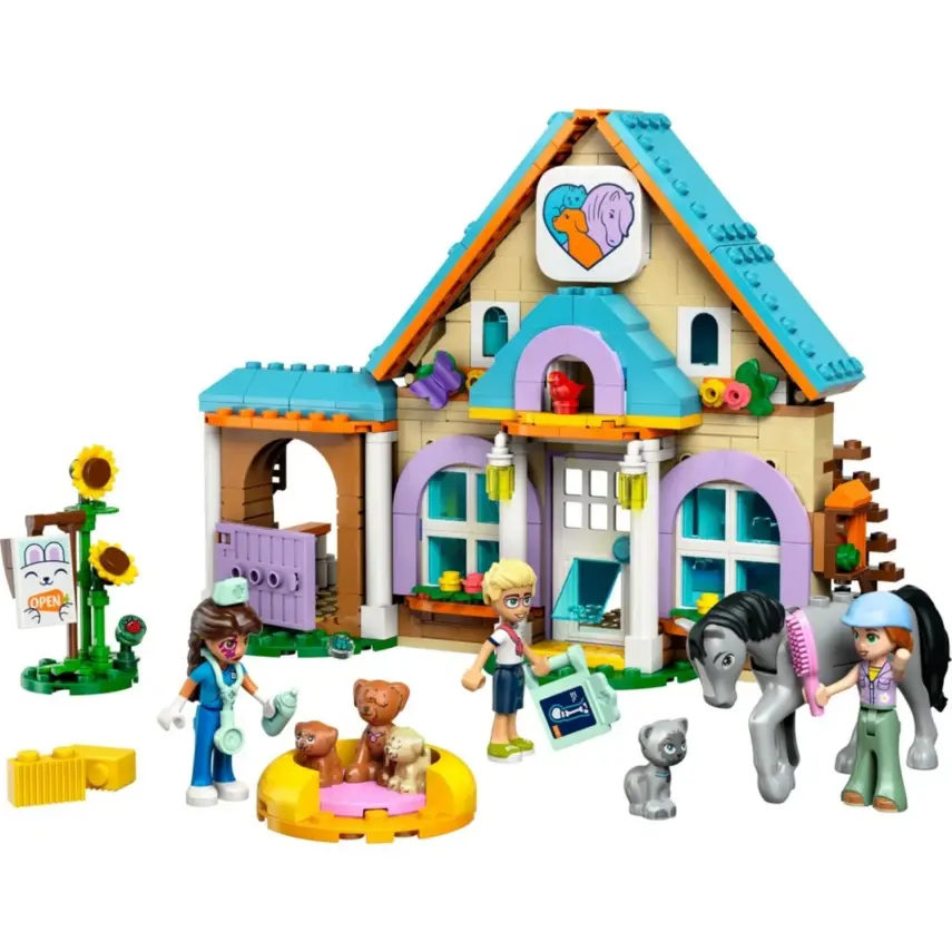 LEGO Friends At ve Evcil Hayvan Veteriner Kliniği 42651  - 2