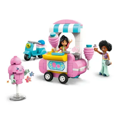 LEGO Friends Pamuk Şeker Standı ve Scooter 42643  - 5