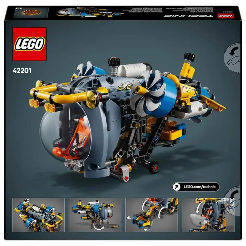 LEGO Technic Derin Deniz Araştırma Denizaltısı 42201  - 6