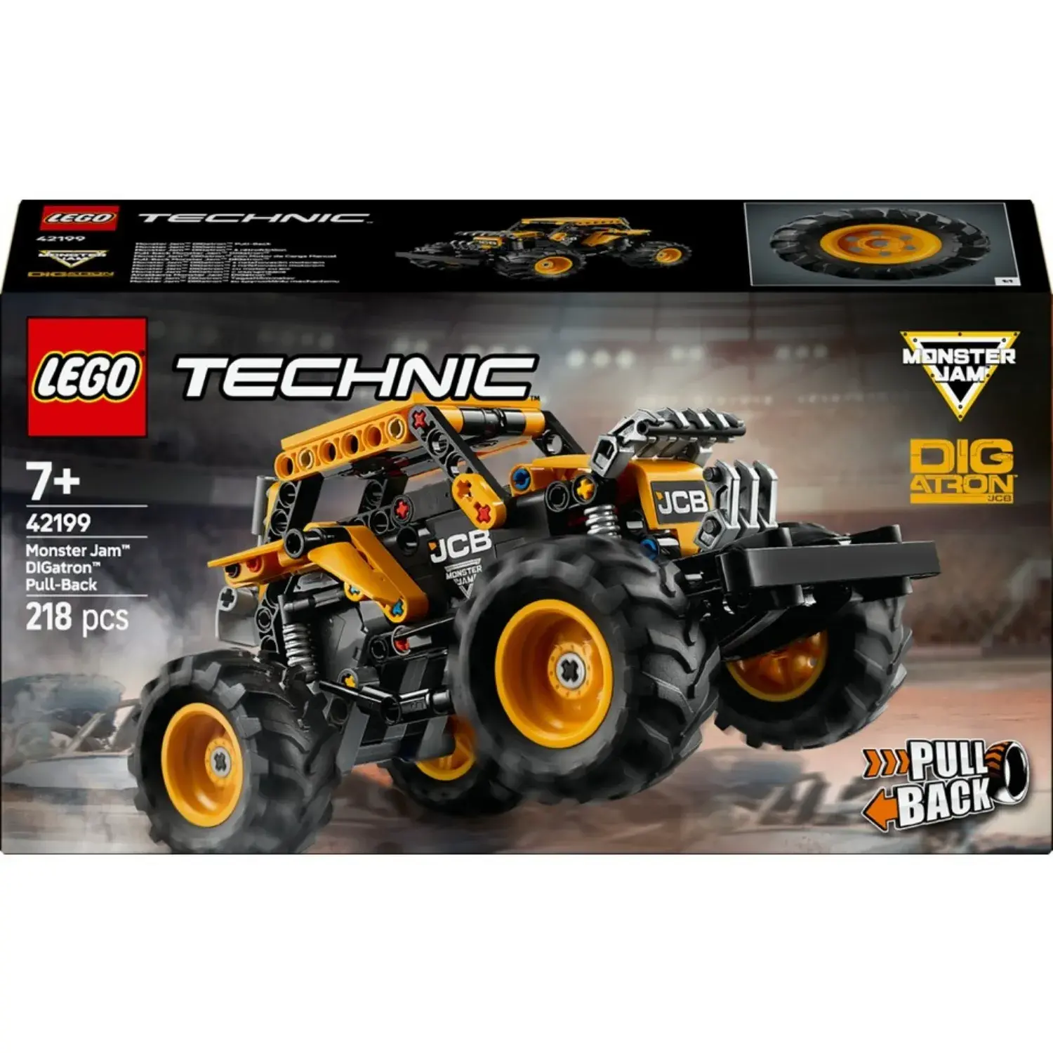 LEGO Technic Monster Jam DIGatron Çek-Bırak 42199 | Hızlı Kargo