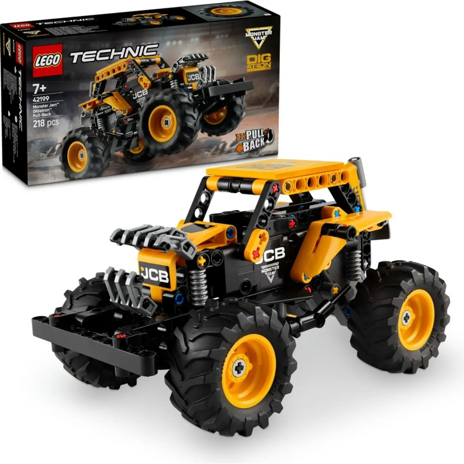 LEGO Technic Monster Jam DIGatron Çek-Bırak 42199 | Hızlı Kargo