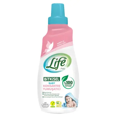 Life by Fakir Baby %100 Bitkisel Konsantre Yumuşatıcı 1500 ml - 2
