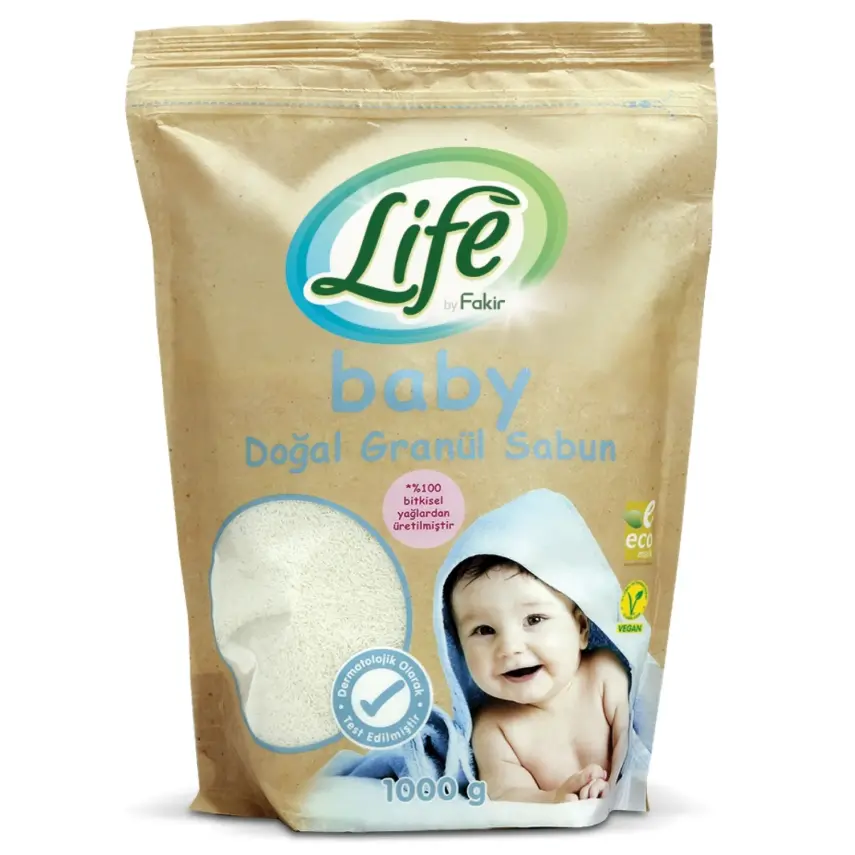 Life by Fakir Baby Doğal Granül Sabun 1000 gr - 1