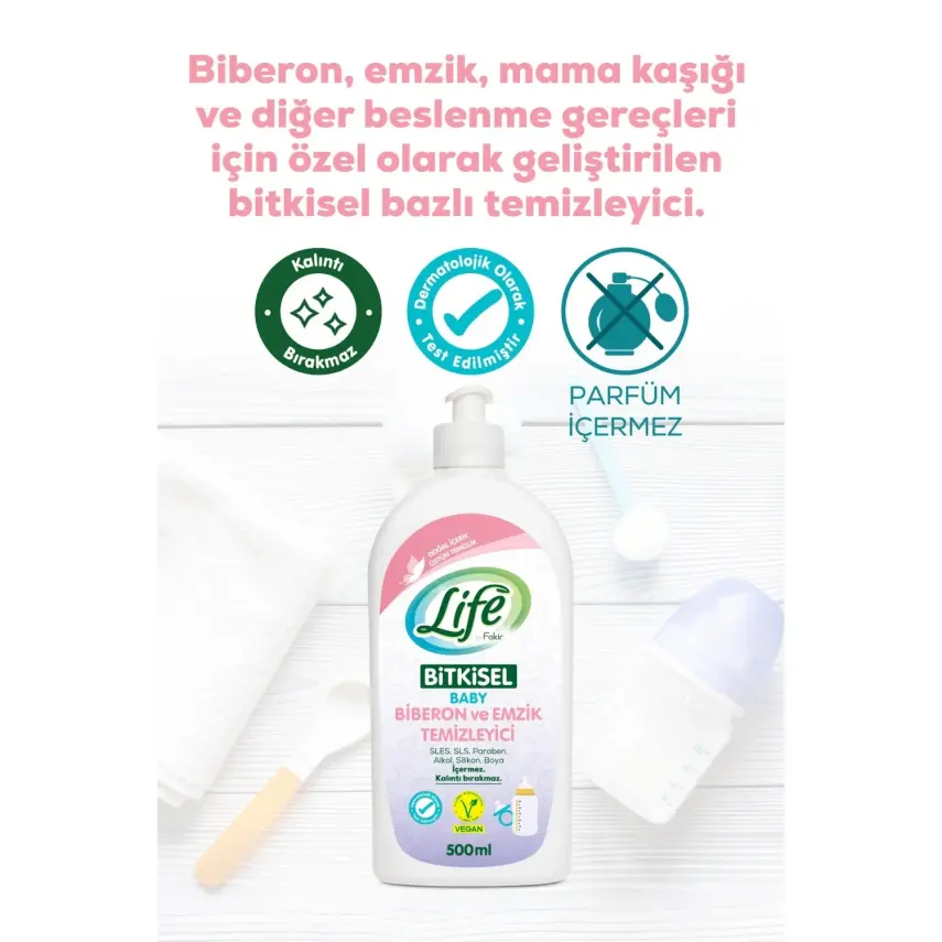 Life by Fakir Biberon Temizleyici 500ml - 4
