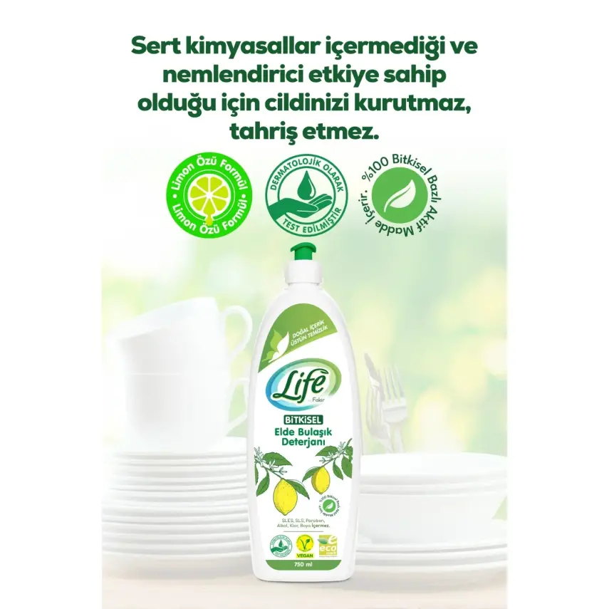 Life by Fakir Bulaşık Temizleyici 750ml - 5