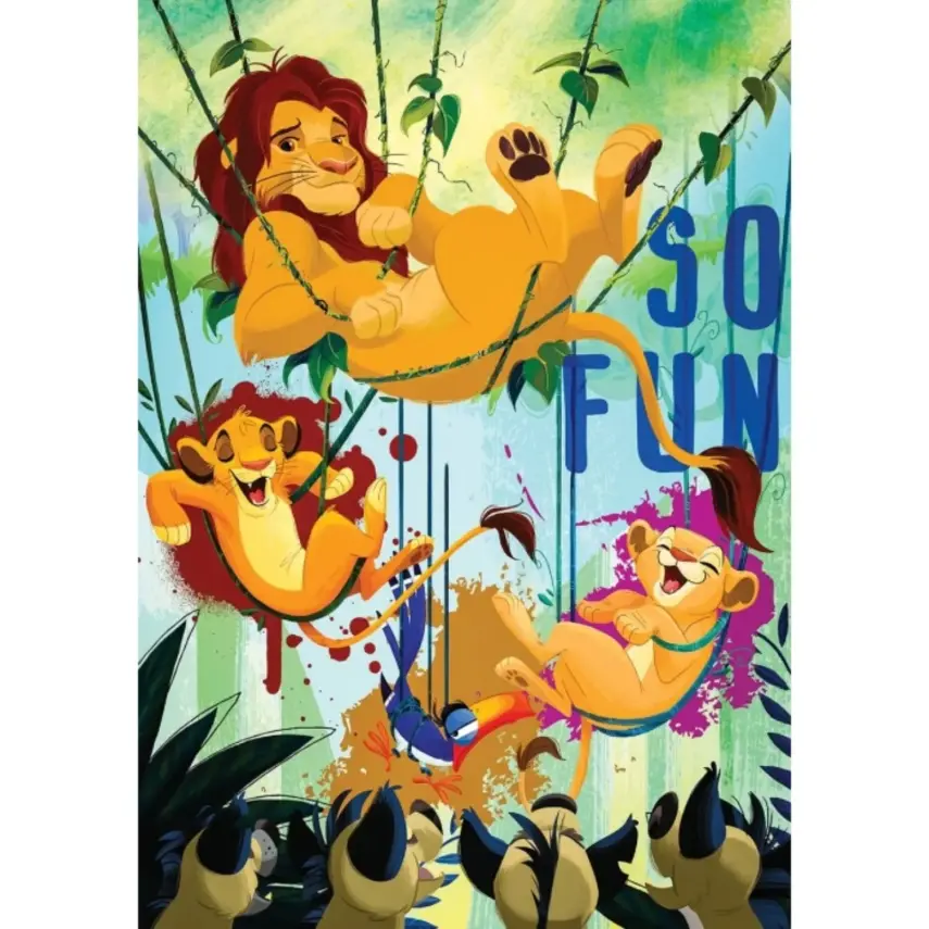 Lion King Puzzle 50 Parça - 2
