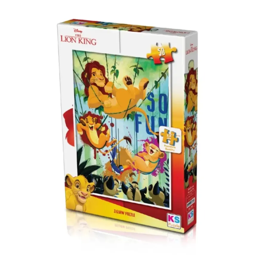 Lion King Puzzle 50 Parça - 1