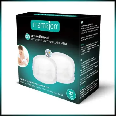 Mamajoo 3D Ultra Emici Göğüs Pedi 32'li - 4