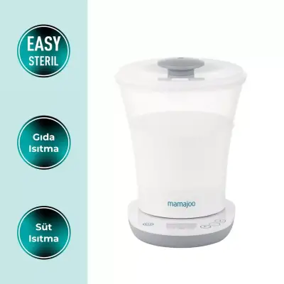Mamajoo Buharlı Sterilizatör ve Mama Isıtıcı 3 in 1 - 2