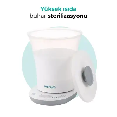 Mamajoo Buharlı Sterilizatör ve Mama Isıtıcı 3 in 1 - 3