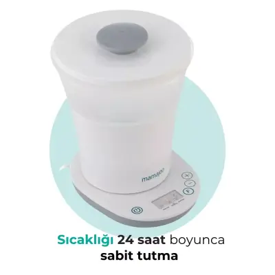 Mamajoo Buharlı Sterilizatör ve Mama Isıtıcı 3 in 1 - 4