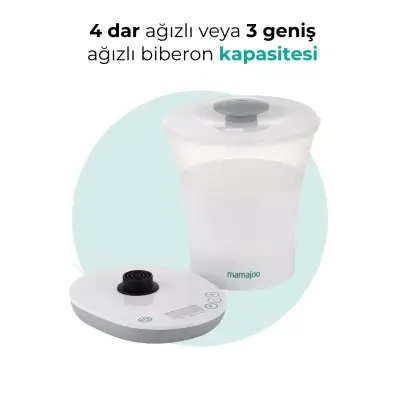 Mamajoo Buharlı Sterilizatör ve Mama Isıtıcı 3 in 1 - 5