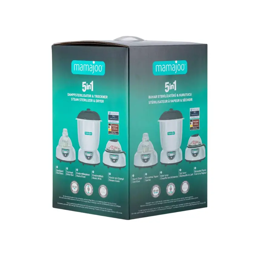 Mamajoo Buharlı Sterilizatör ve Mama Isıtıcı 5 İşlevli - 5