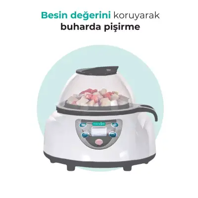 Mamajoo Buharlı Sterilizatör ve Mama Isıtıcı 5 İşlevli - 7