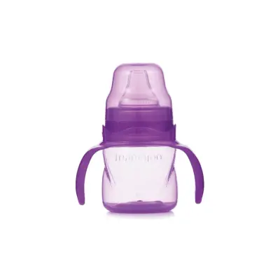 Mamajoo Kulplu Eğitici Bardak 160 ml Mor
