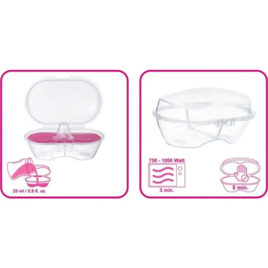 Mamajoo Silikon Göğüs Ucu Koruyucu Saklama Kutulu - 3