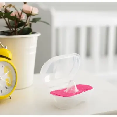 Mamajoo Silikon Göğüs Ucu Koruyucu Saklama Kutulu - 4