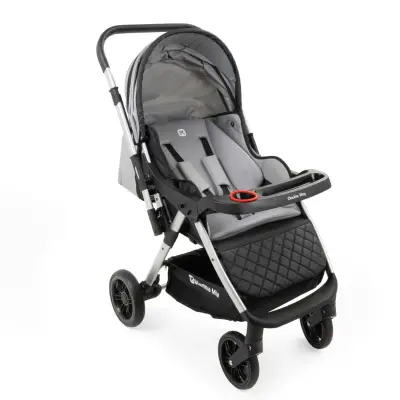 Mamma Mia Double Way Çift Yönlü Bebek Arabası Gri - 4