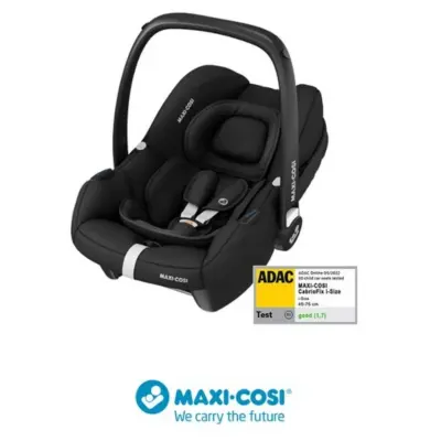 Maxi-Cosi Cabrio Fix I-Size Adac'lı Bebek Oto Koltuğu ve Ana Kucağı 0-13 kg Essential Black (1)