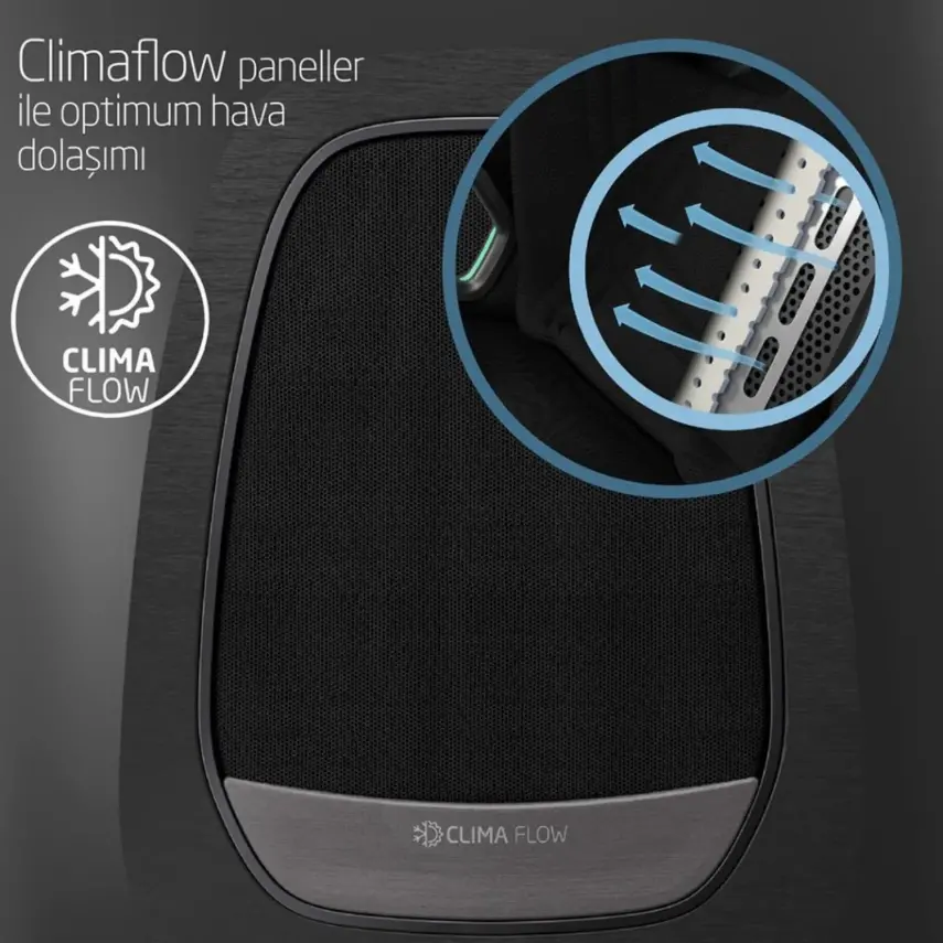 Maxi-Cosi Emerald 360 Pro I-size Araç Dışına Çıkabilen Isofix'li Dönebilir Yatabilir Slidetech Oto Koltuğu 0-36 Kg Authentic Black - 9