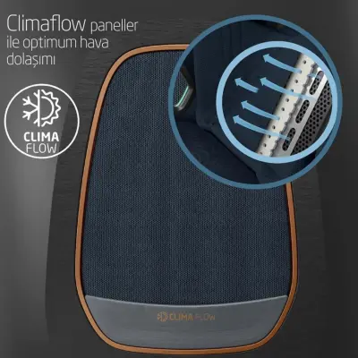 Maxi-Cosi Emerald 360 Pro I-size Araç Dışına Çıkabilen Isofix'li Dönebilir Yatabilir Slidetech Oto Koltuğu 0-36 Kg Authentic Blue - 9