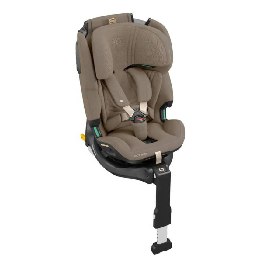 Maxi-Cosi Emerald 360 Pro I-size Araç Dışına Çıkabilen Isofix'li Dönebilir Yatabilir Slidetech Oto Koltuğu 0-36 Kg Authentic Truffle - 1
